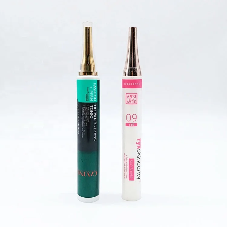 Factory customized 25g  plastic eye cream tube lip gloss tube cosmetic tube packaging manufacturer