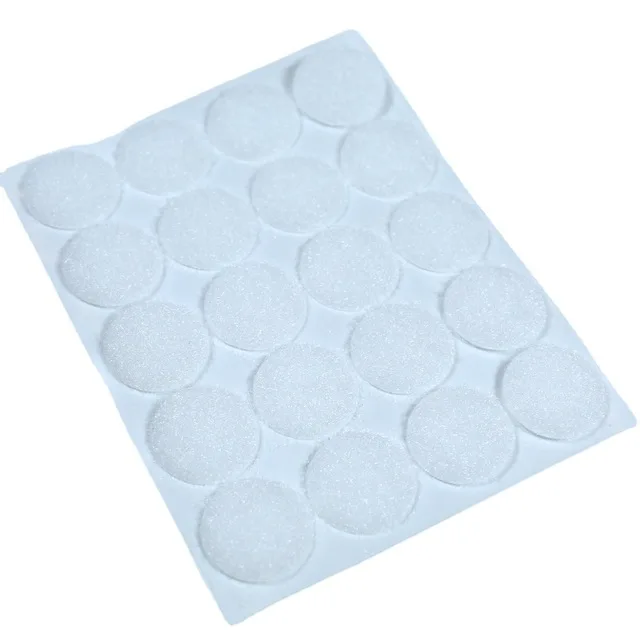 Factory various shapes Self-Adhesive Hook And Loop Dots Round Oval for Gift Packaging nylon hooks loops