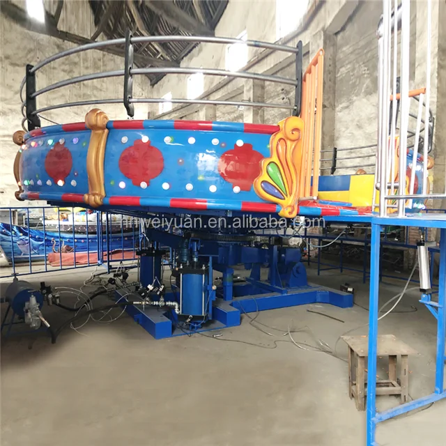 Manufacturer Attraction Equipment Family Rides Crazy Tagada Disco Turntable Rides China Customized CE Certificate Zhengzhou 5-10