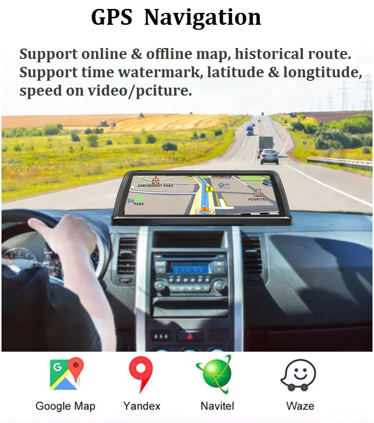 china manufacturer hd 1080p gps 4g car dashboard camera