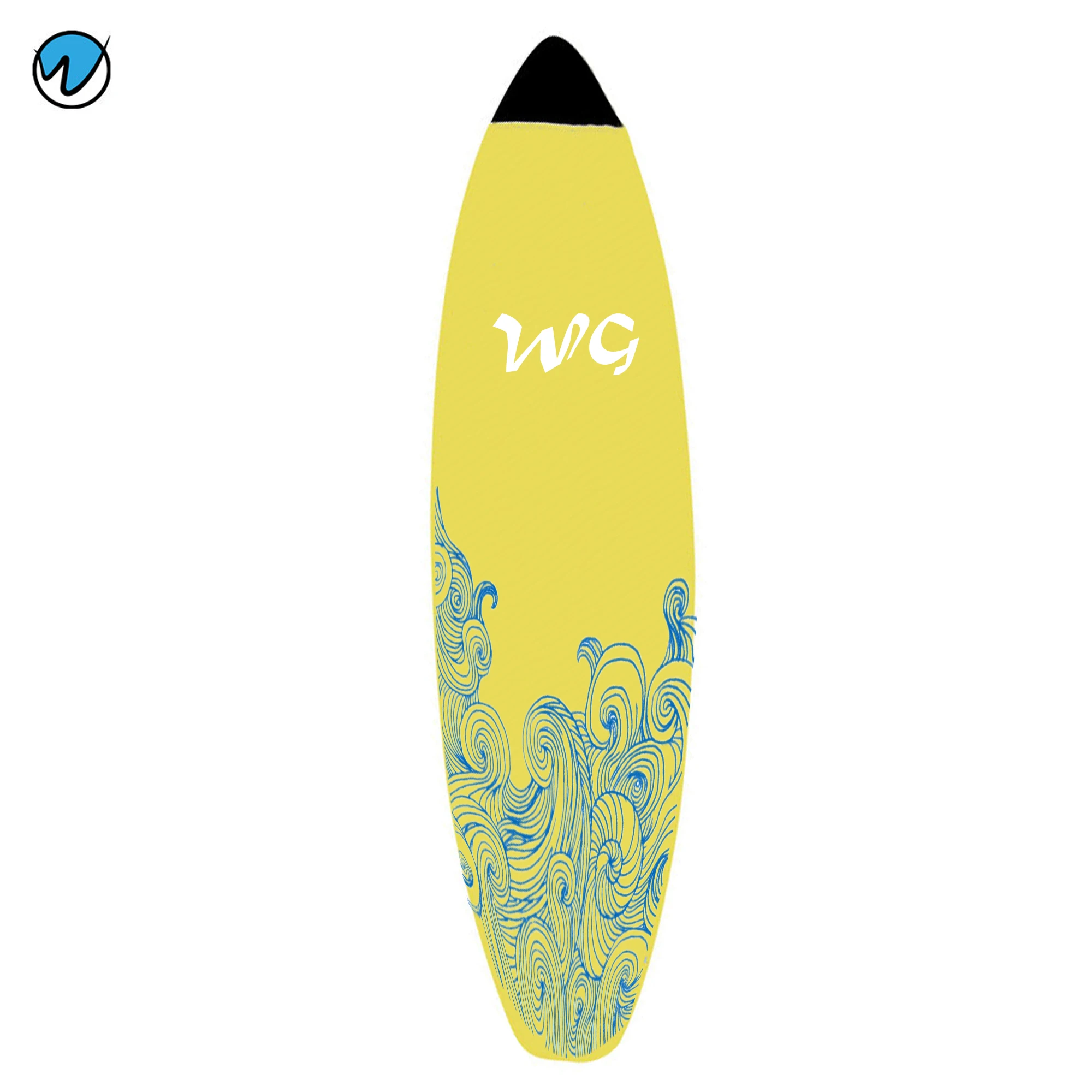 Amazon bestseller Low MOQ Hot Items Cover Longboard Surf Sustainable Surfboard Socks Surfboard Cover Bag 2024 cheap Custom