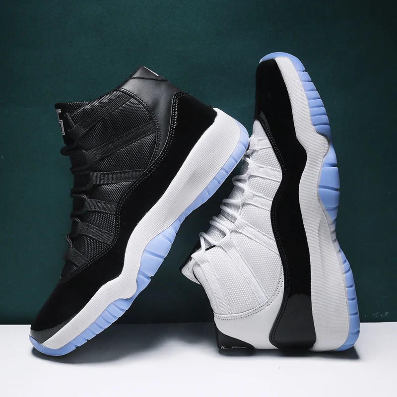 Hot Sale Brand Design Boys High Quality Non-Slip Breathable Basketball Shoes For Men