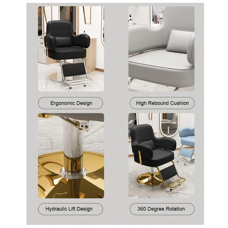 Luxury Hairdressing Barber Shop Modern Hair Furniture Salons Equipment China