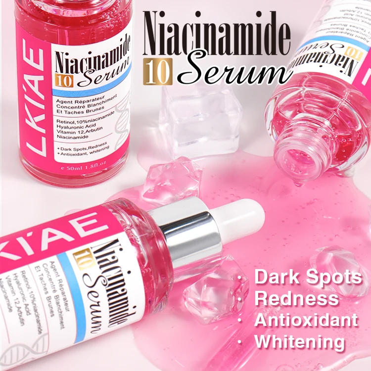 New Skin Care Serum Facial Blemish Remove Anti Pigmentation Whitening Face Serum With Gluta, Retinol, Niacinamide, Kojic Acid