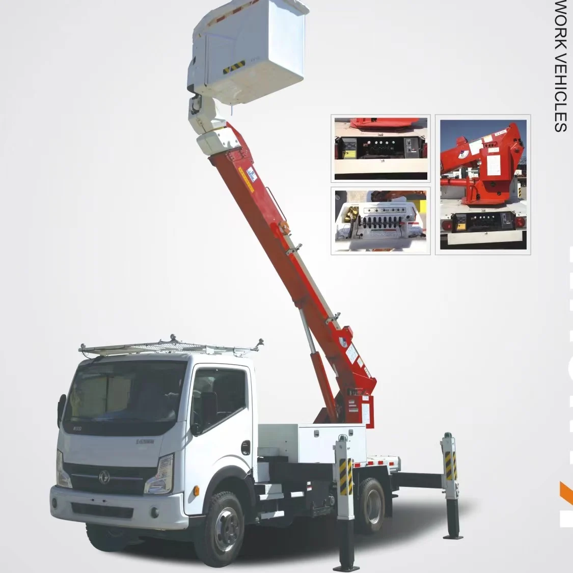 Chinese Manufacturer Price Electrical Work Vehicle Special Truck Crane