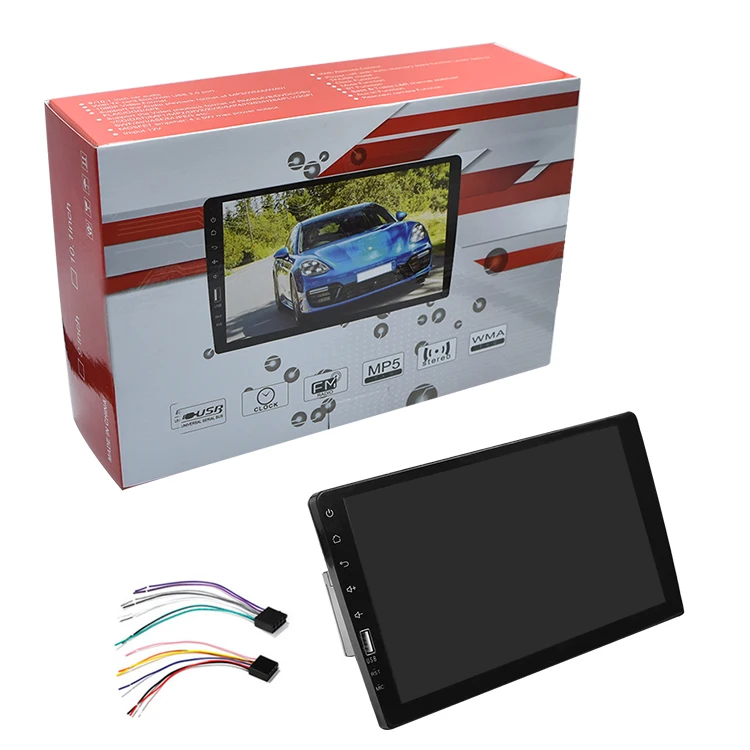 (US/AU/UK Stock) DVD Player 9' 2+64/4+64GB Car Stereo Android CarPlay Android Auto Car Radio WiFi/GPS/RDS/DSP/IPS Touch Screen