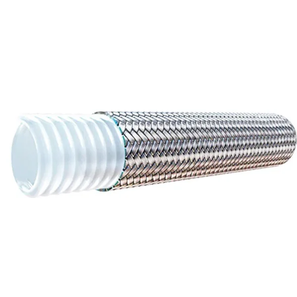 Anti - Corrosion High Temperature PTFE Stainless Steel Braided Hose