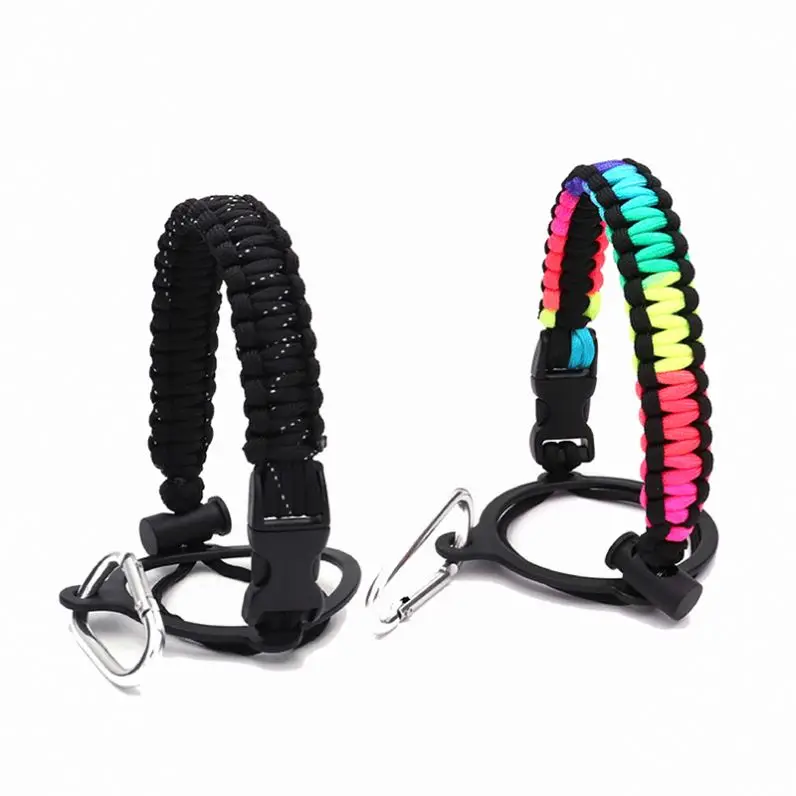 H351 портативные бутылки аксессуары веревочные ручки с защитным кольцом широким горлом держатель для водой ручка питьевой