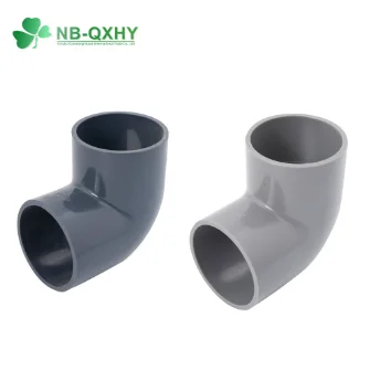 Plastic PVC UPVC CPVC Pn16 DIN/GB Standard Elbow ISO9001 Pipe Fittings for Water Supply