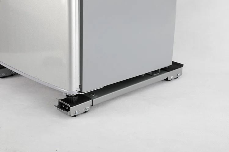 stainless steel Mobile Wheel Base Washing Machine Refrigerator Stand For Fridge Refrigerator Pedestal