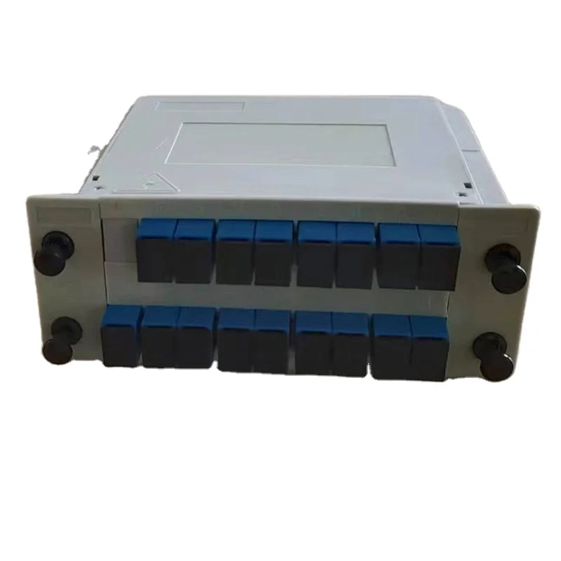 1x16 fbt fiber fusion cassette 2way 4way 8way FTTH cassette splitter fiber optic splitter sc apcsplitter plc sc apc 1x16