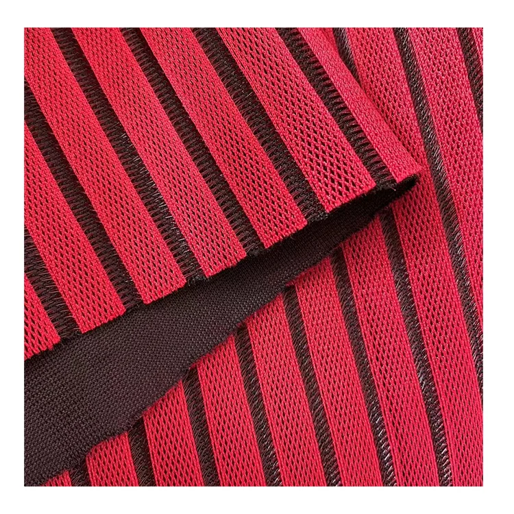 Recycled sandwich air mesh fabrics 3D spacer fabric Air layer mesh