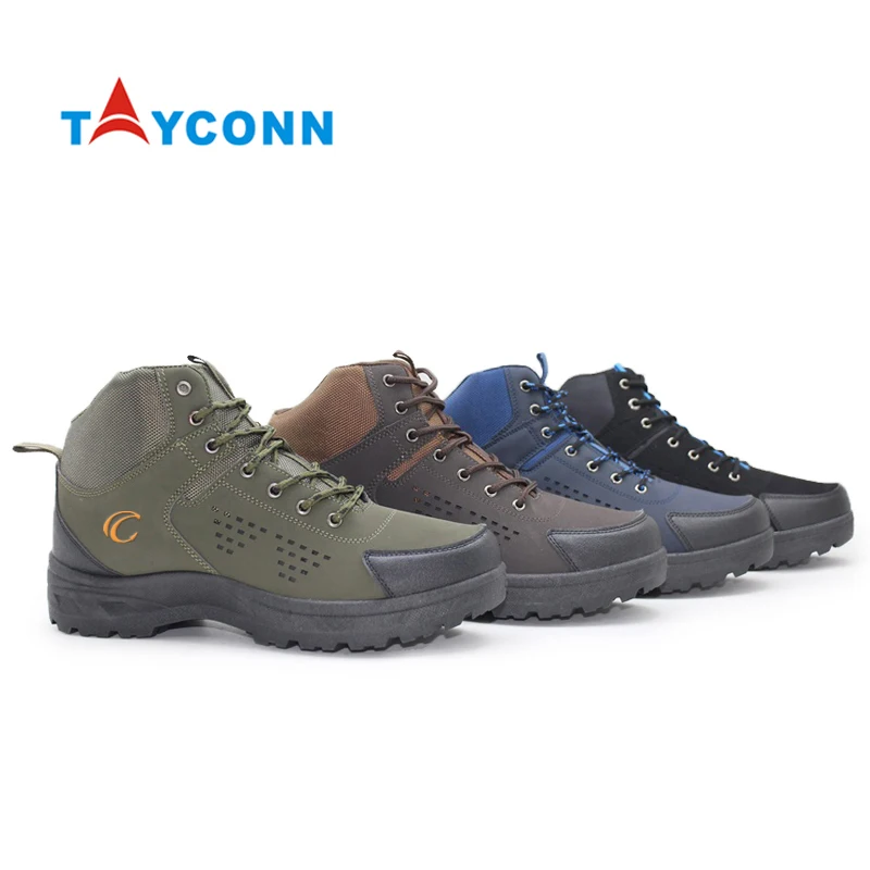 Wholesale waterproof outdoor climbing men hiking boots