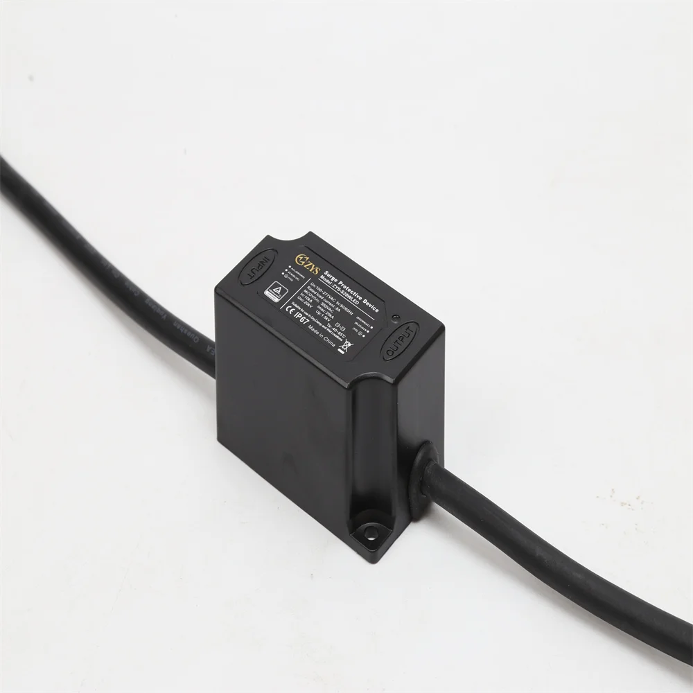 20kV 20kA Surge Protector Surge Arrester LED Lighting SPD Outdoor LED Lighting Transient Voltage Tunnel Lighting SPD