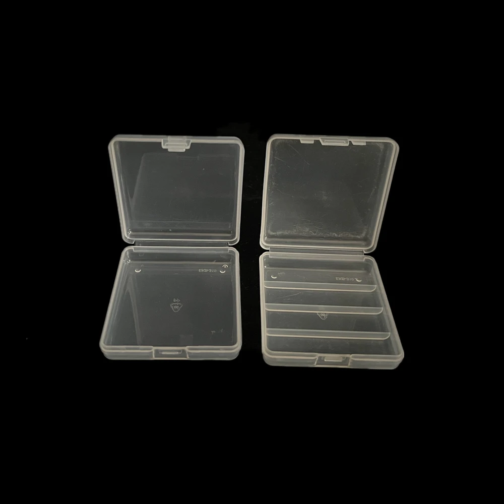 Wholesale Transparent Batteries Mini Container Plastic Small Storage Box