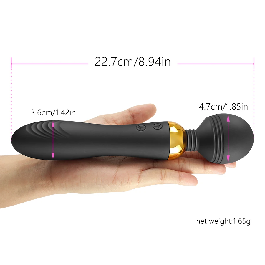 18 Vibration Modes Sex Toys Women Vagina Clitoris Massager Silicone Dual Vibrator Device Adult Sexy Product