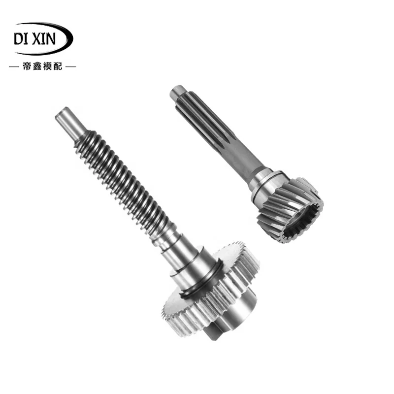 China Customized High precision CNC milling hobbing grinding machine Gear Shaft For Automation Machinery