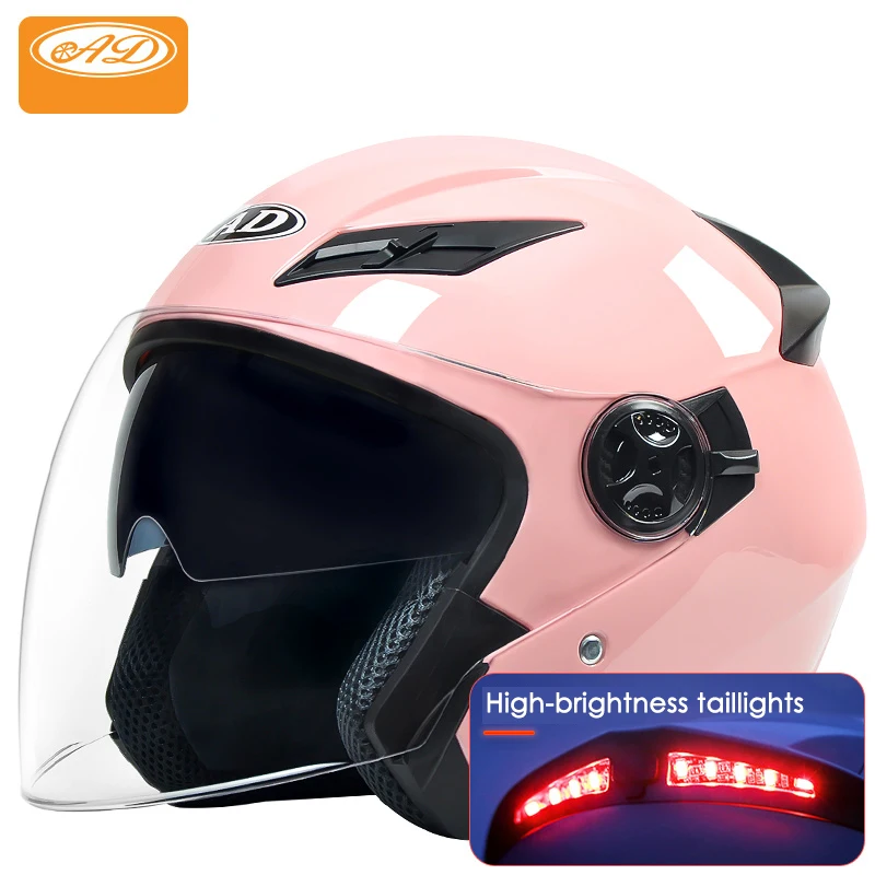 Изготовленный На Заказ полулицевой шлем для мотоцикла оптовая продажа с фабрики Abs мужской мотоциклетный шлем