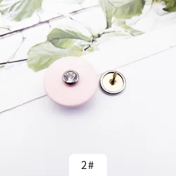 Women Removable Hoodies Pivot Button Side Crown Pin Bold Plastic Jeans Button