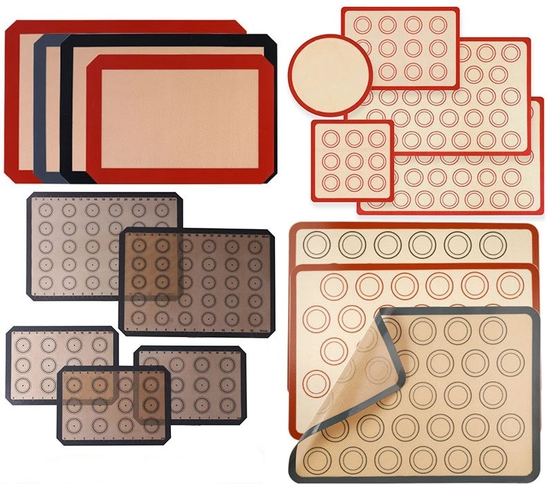 Customized resistant silicone mat pan nonstick silicone baking mats non-slip silicone baking mat food