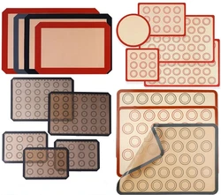 Customized resistant silicone mat pan nonstick silicone baking mats non-slip silicone baking mat food