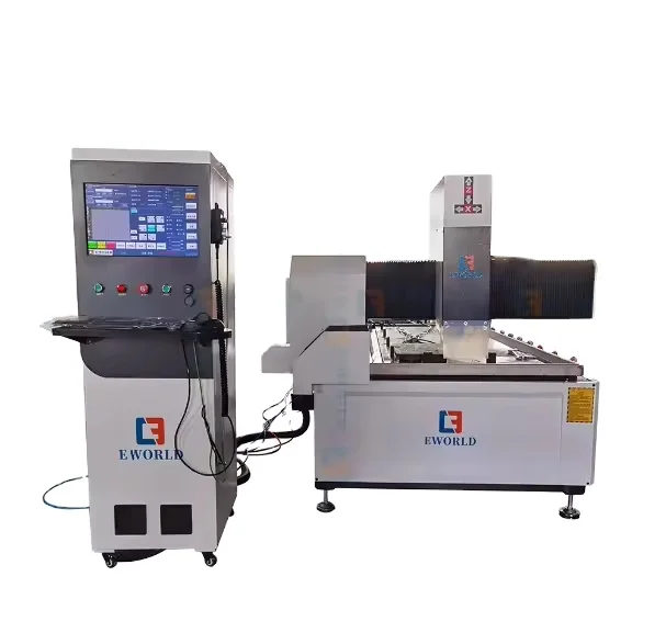 CNC Glass Milling Machine Glass Groove Automatic Edging Drilling