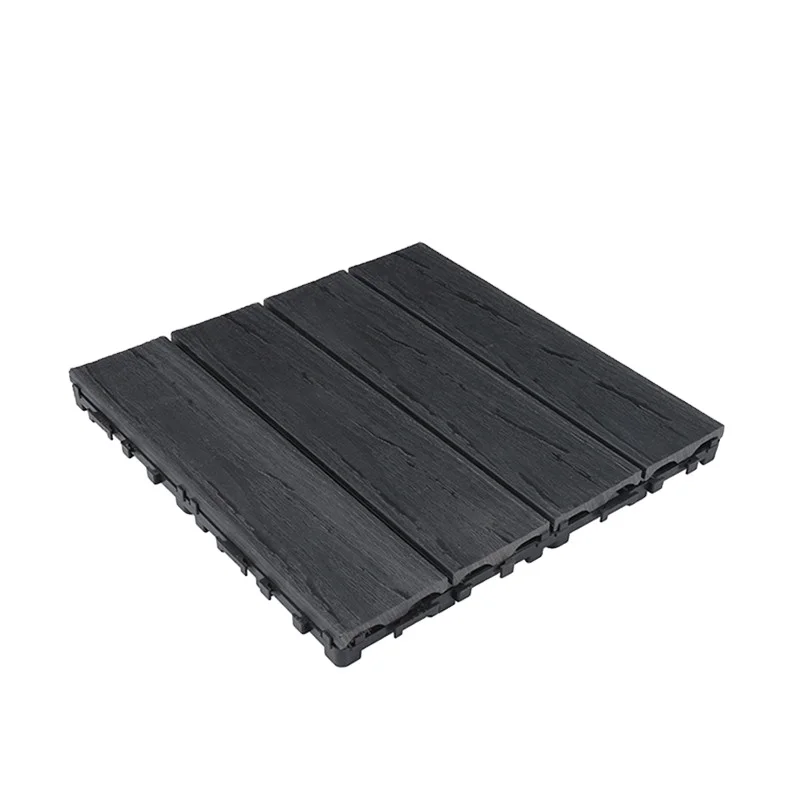 Waterproof Diy Wooden Floor Boards Composite Decking Wpc Diy Wpc Interlocking Decking Tiles