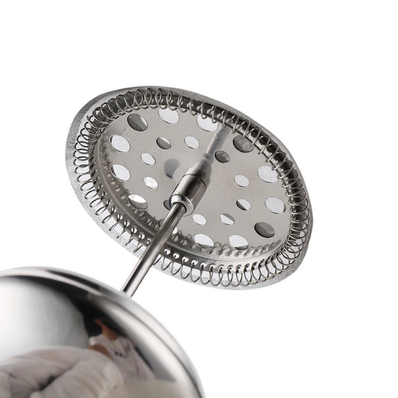 Best Selling High Borosilicate Glass French Press Coffee Maker Manufacture 304 Stainless Steel  Coffee Maker