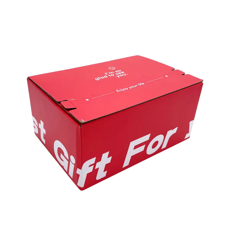 Гофрированная коробка с логотипом от производителя оптовая продажа по индивидуальному заказу Доставка почтовых отправлений Подарочные передвижные картонные коробки для упаковки