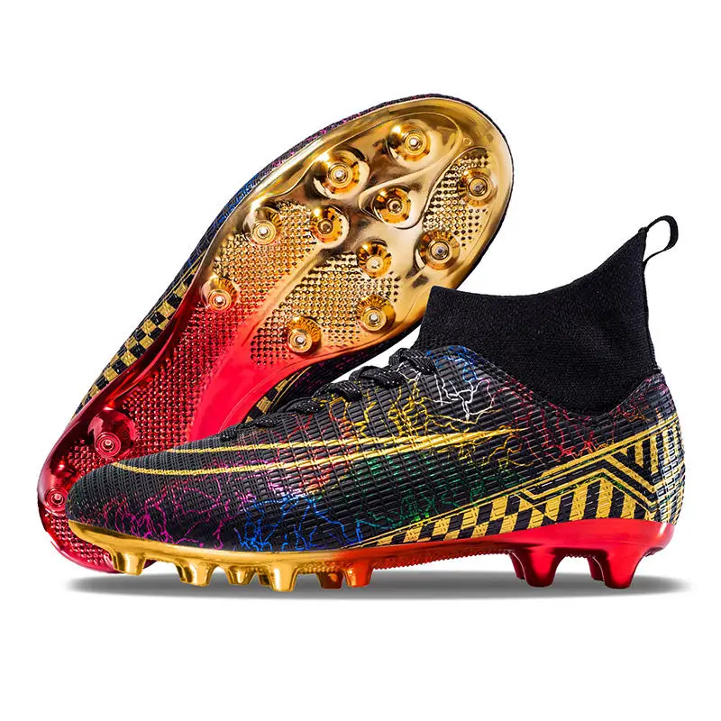 Oem High Quality Tf Ag Children Spikes Sole Football Boots American Soccer Shoe Cleats For Men