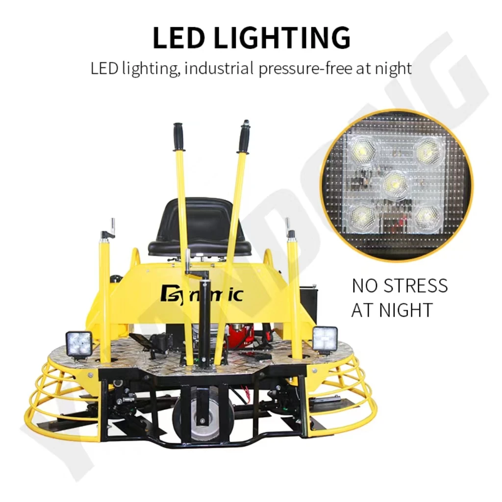 36 Inches 37HP Ride-on Concrete Finisher And Polisher Power Trowel Spider Concrete Floating Machine