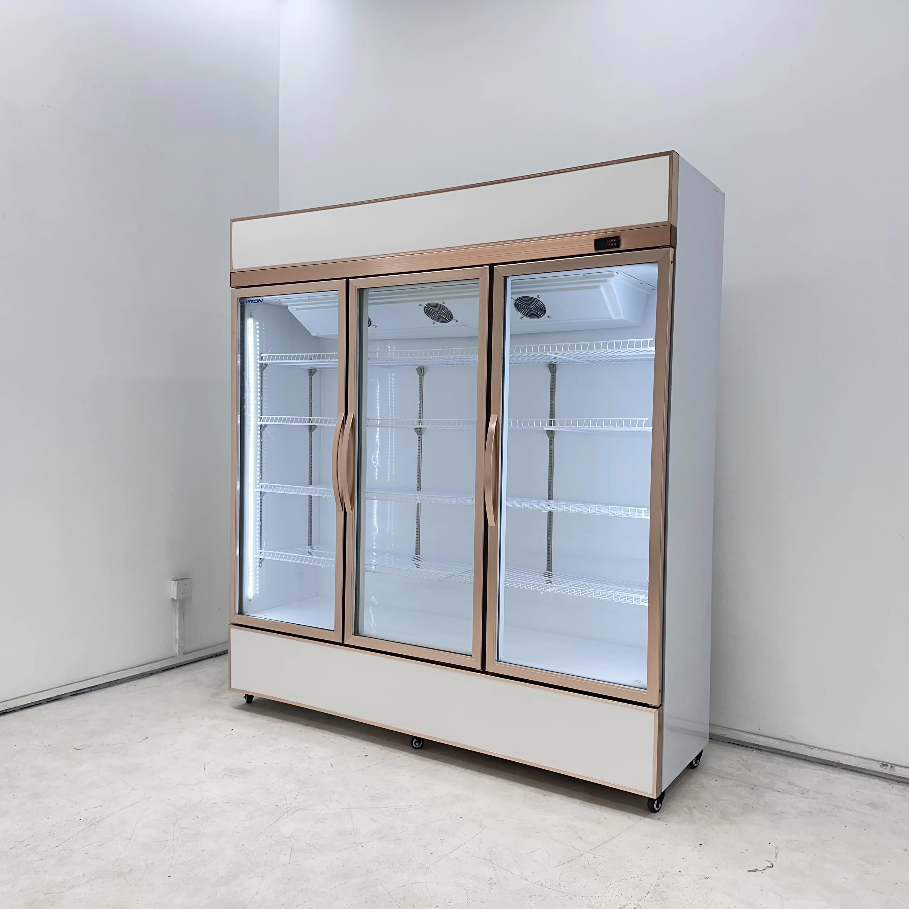 Холодильник для винных напитков мощная Тихая Механическая Встроенная стеклянная дверь