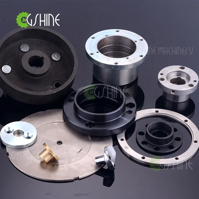 Разумная цена, фланцевые детали из титановой Углеродистой Стали cnc, нестандартный металлический фланцевый