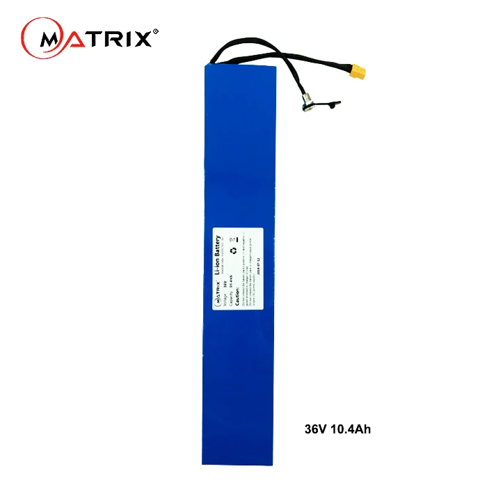 lithium ion batteries 24V 36v 48v 4.4ah 6ah 6.6ah 7.5ah 7.8ah 10.4ah 14.4ah for electric scooter ebike