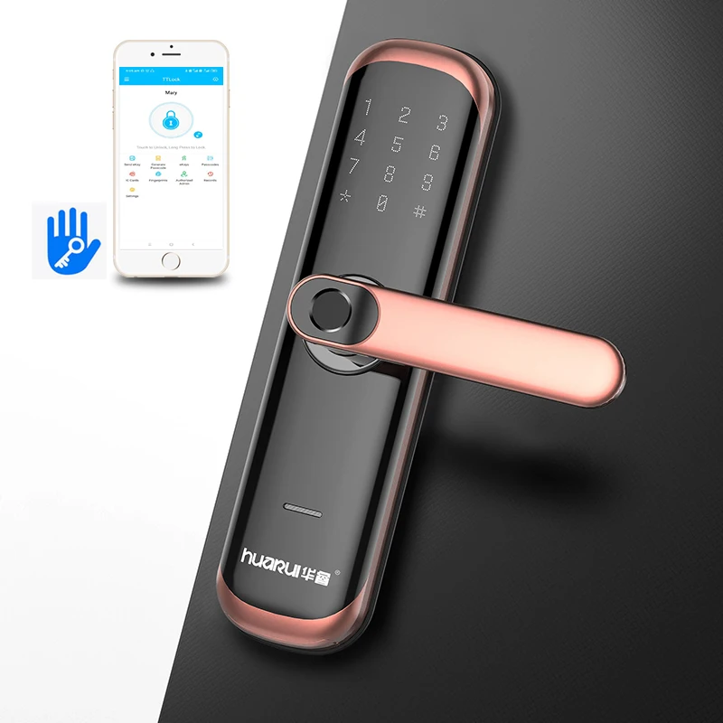 Huaruilock WiFi Smart Lock Keyless  Password Lock Pin Code  Electronic Lock With App for Airbnb and Apartment (62580261674)