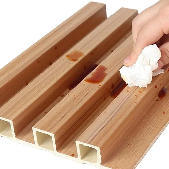 High Quality Waterproof moisture-proof Grids Series wall panel Wood Veneer