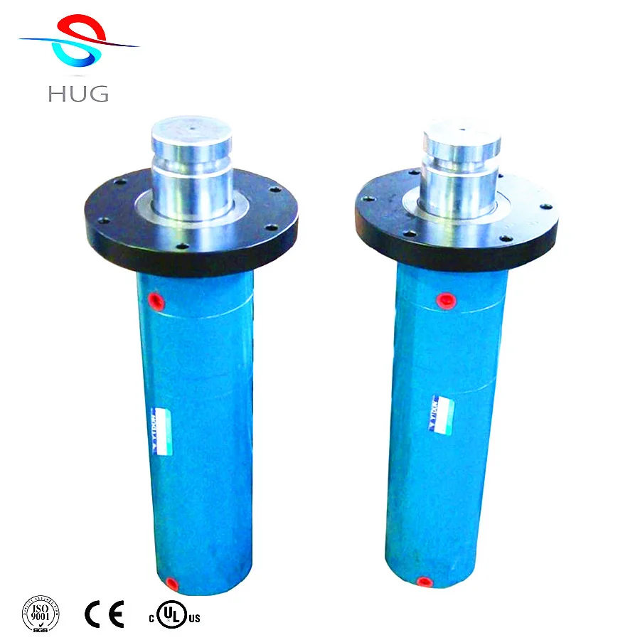 Hydraulic cylinders with front circular flange installation from Chinese manufacturers for sale