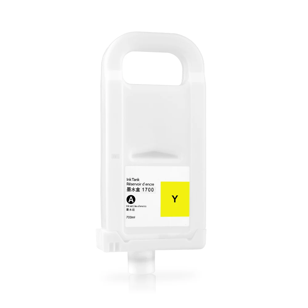 MWEI 700ML/PC PFI 1700 Empty Refillable Ink Cartridge For Canon Print Pro 2100 4100 6100 2000 4000 6000