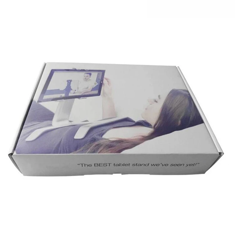 Recyclable custom shipping box Custom Corrugated White Shipping Box Packaging with Insert Custom mail-order boxes