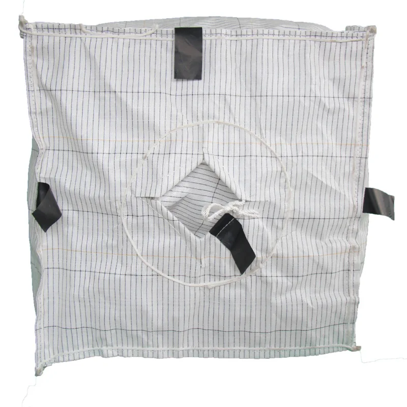 Factory Direct Big Bag Conductive FIBC Super Sack anti Static electric conductive Type C Jumbo Bulk Bag for Dangerous