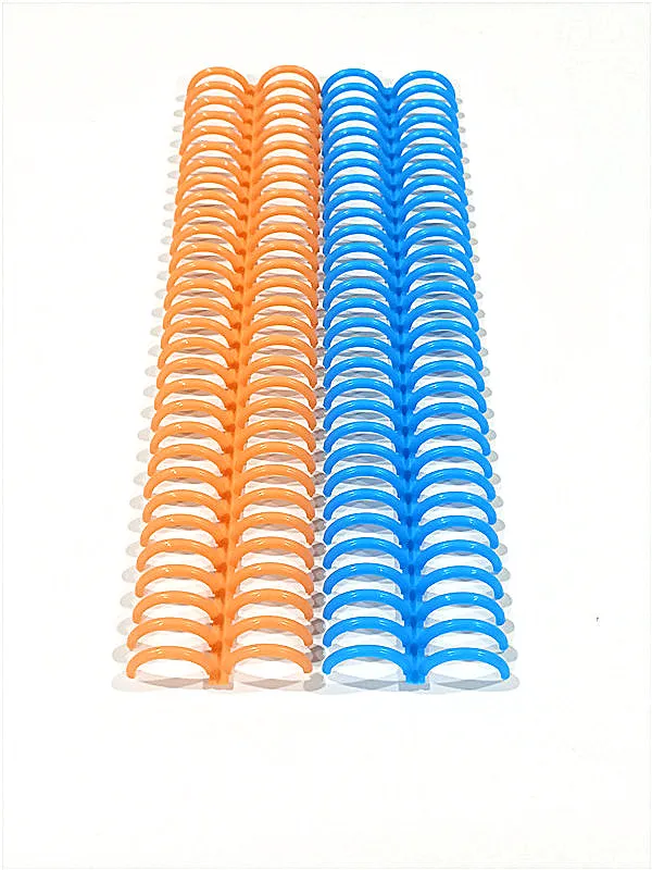A4 Plastic Loose Leaf Ring Durable Colorful Plastic binding Ring