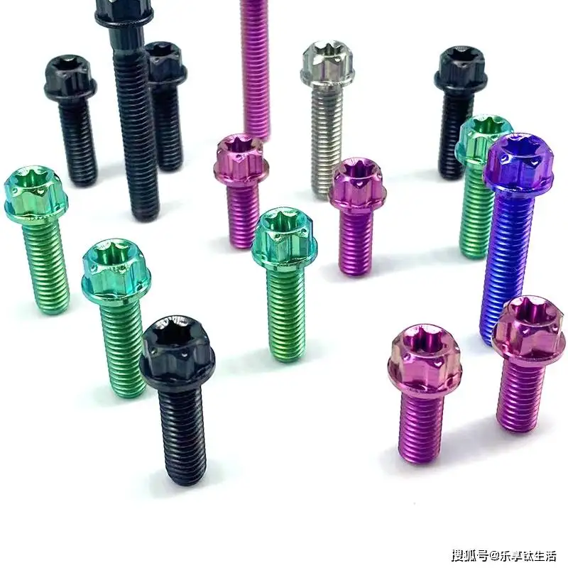 TOBO M10 Size M3 Thread Zinc Plated Plain Finish Titanium Alloy Bicycles Building Steel Hex Bolts TC4