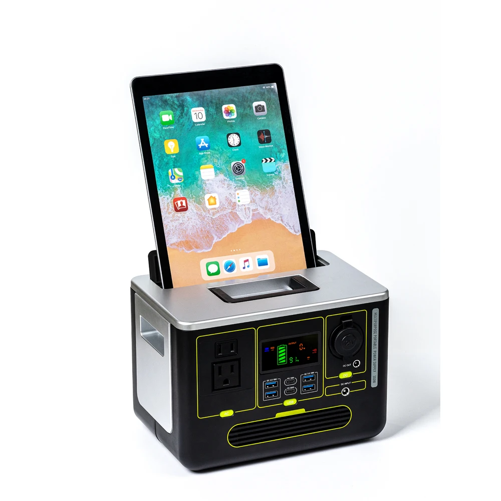  Sbase S633 портативный солнечный генератор инверторный 444Wh Power Bank зарядное устройство 300 Вт Чистая синусоида campingelectric