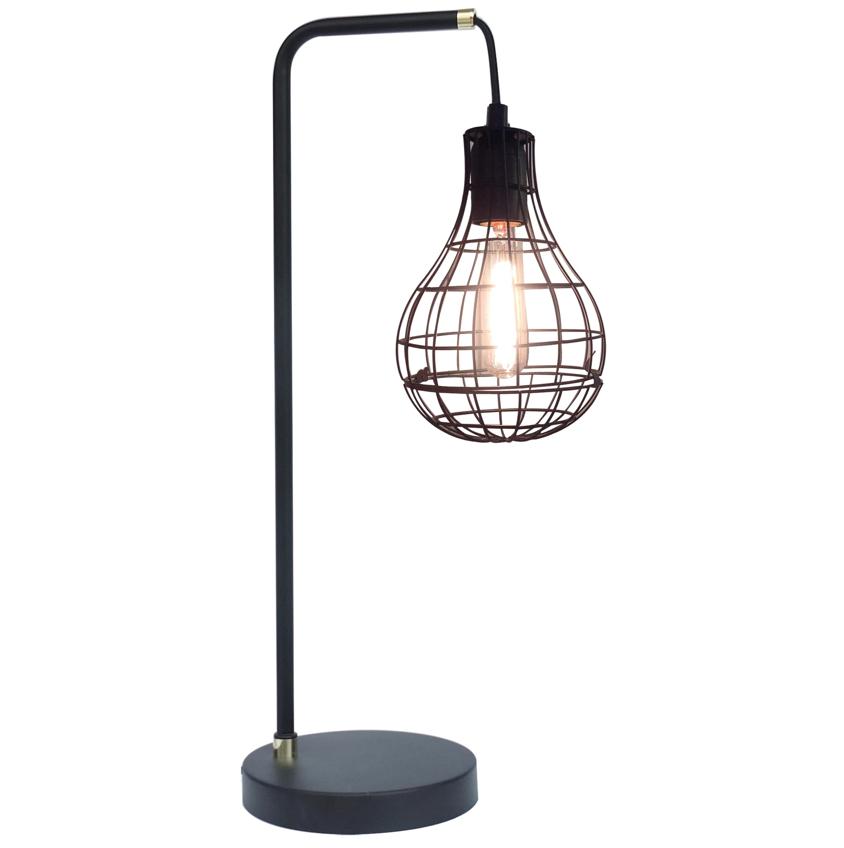 New Modern Design Home Hotel Bed Side Decorative Energy Saving Lamp Metal base Led Table Lamp