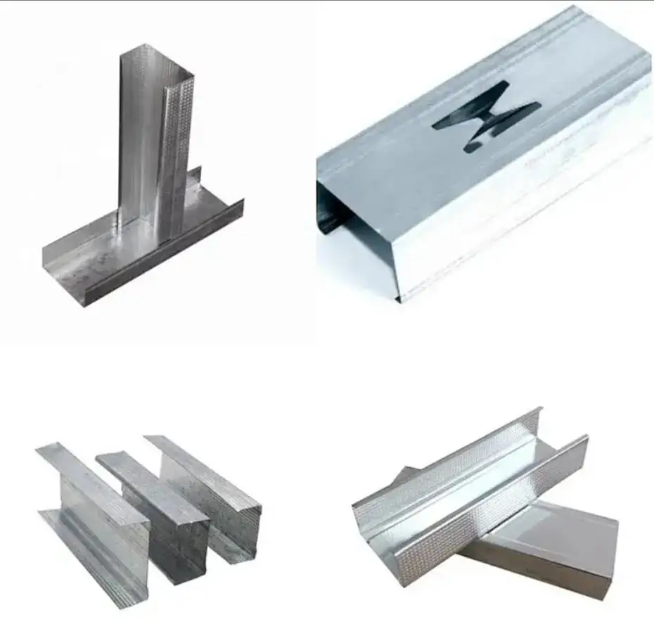 Metal Stud and Track Framing roll forming machine drywall steel sections making machine