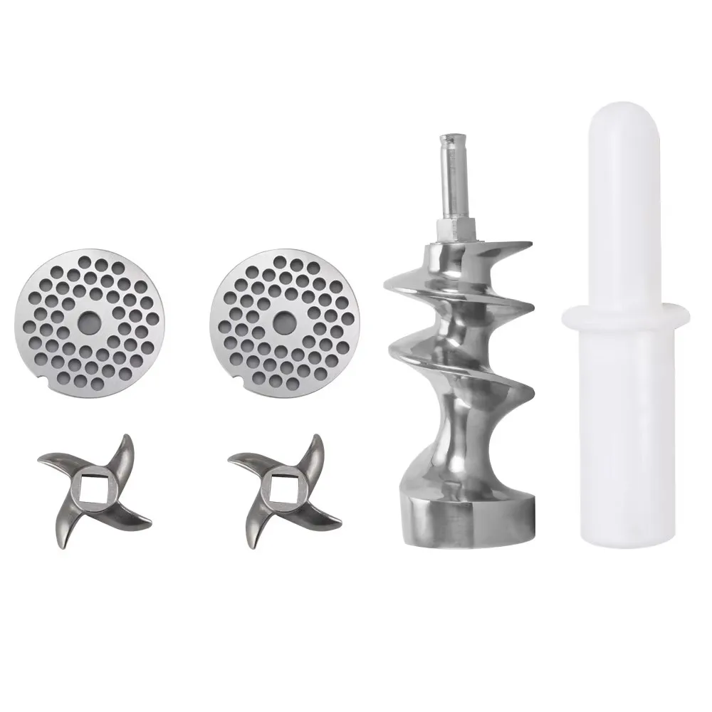 Automatic 304 Stainless Steel 12 22 32 Chilli Meat Grinder Mincer Sausage Making Machine Grinding Cutting Processing Machinery