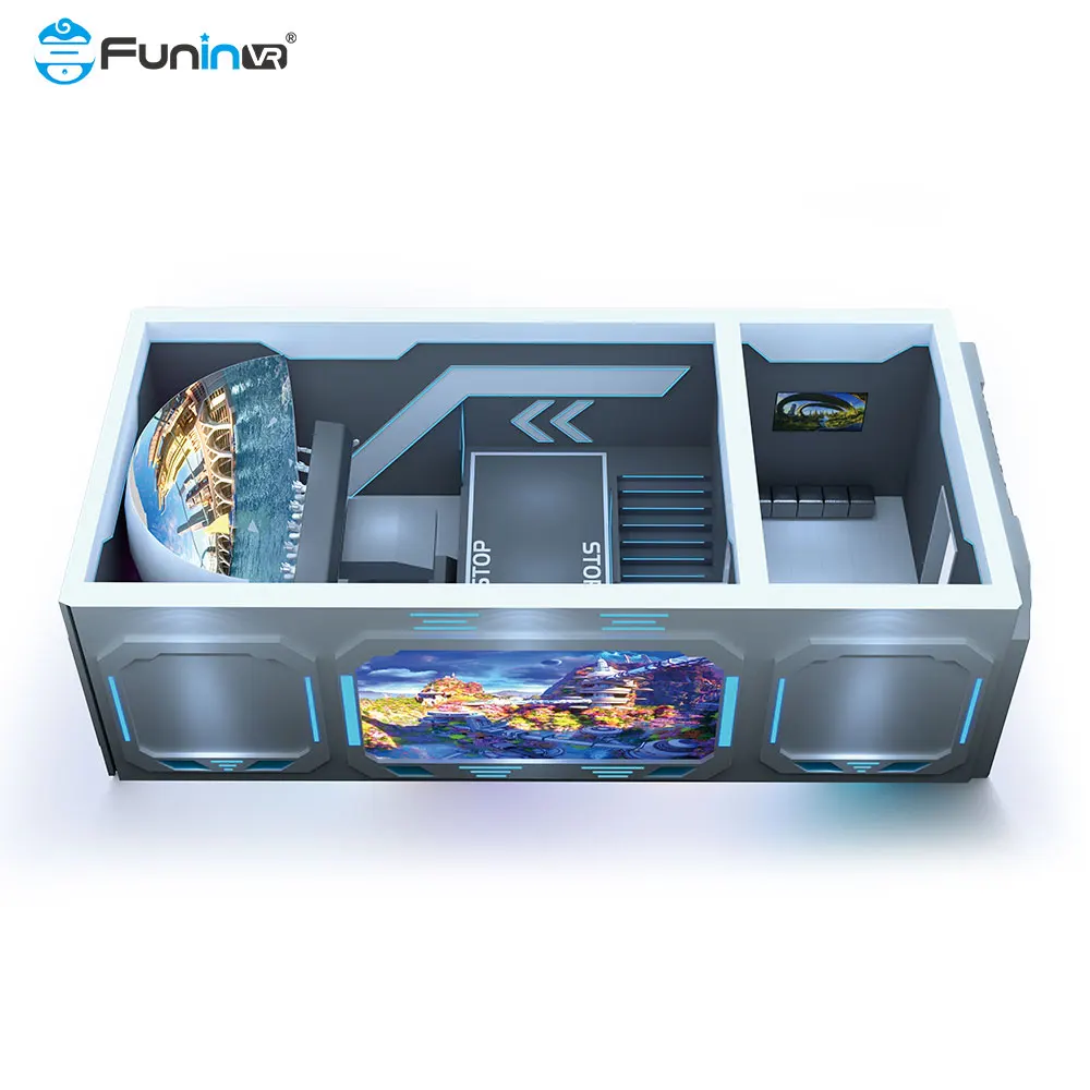 Funinvr Indoor Amusement Park Equipment Children Dubai 9D Cinema Setup Used 9D Cinema Simulator For Sale