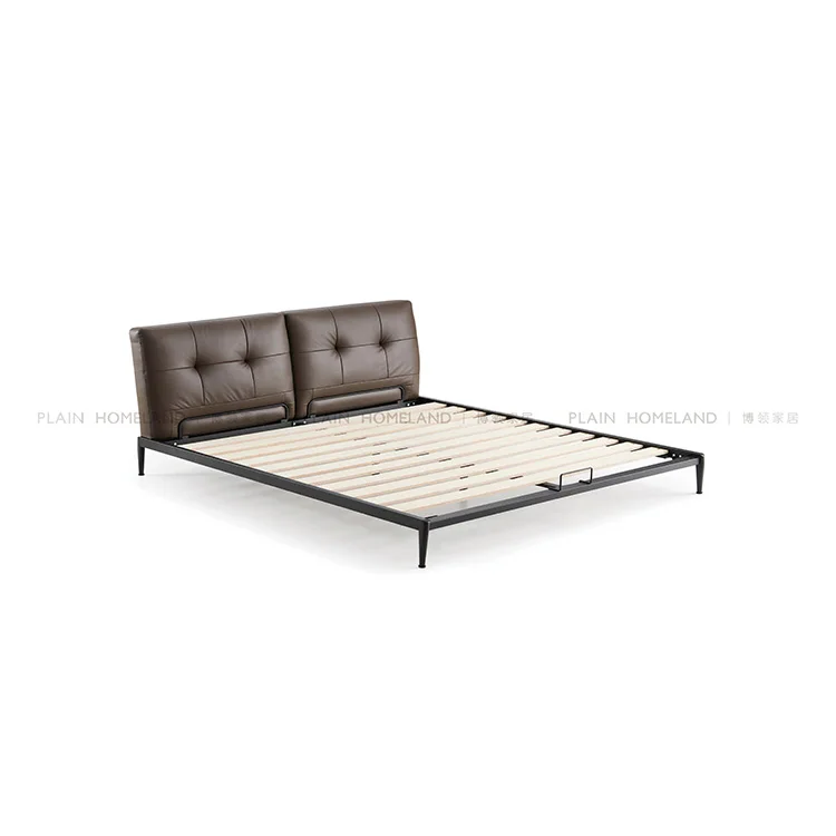 Nest Velvet Double King Size Upholstered Queen Designer Master Bedroom Modern Luxury Bed
