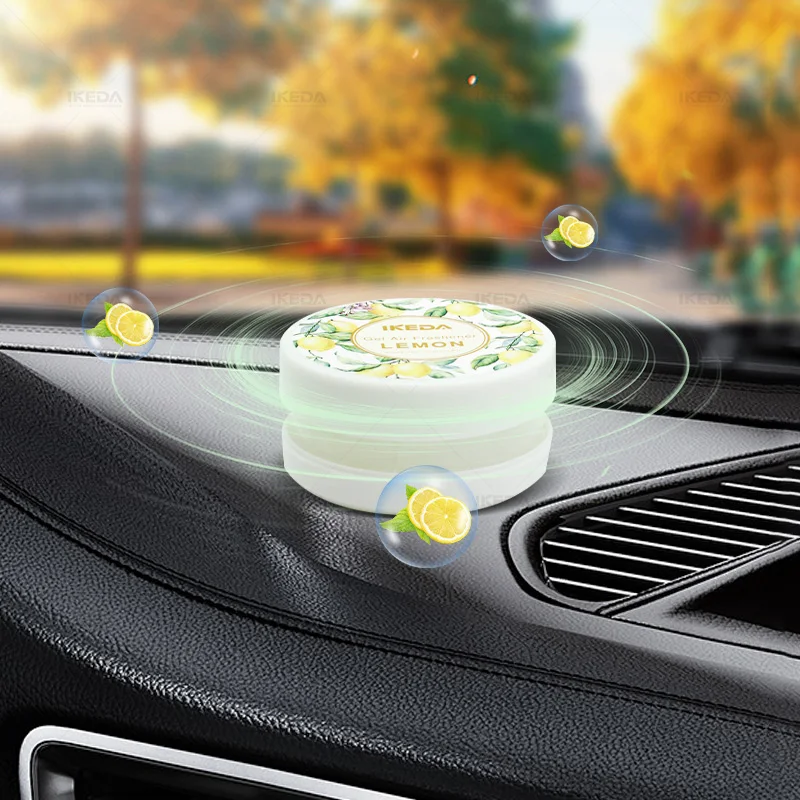 Wholesale Factory Direct Sale Aromatic Scent Fragrance Aroma Deodorant Solid Gel Home Bathroom Car Air Freshener