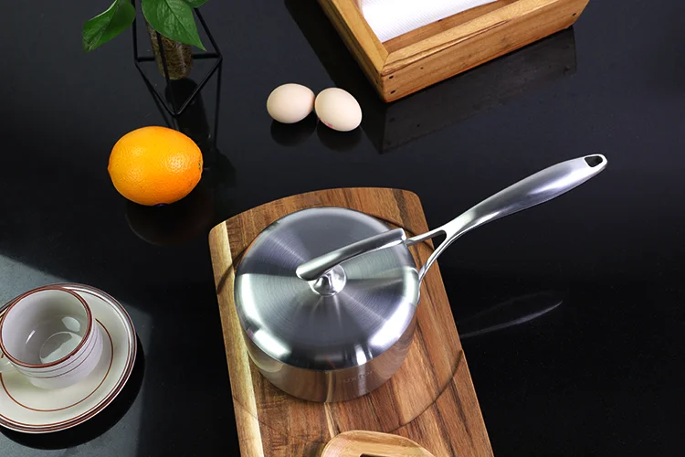 Axa- Hight Quality 16cm Stainless Steel NonStick Induction Saucepan Cookware Casserole Milk Stock Pots